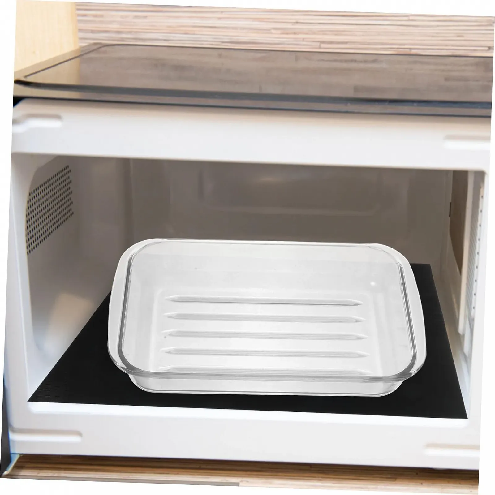 Форма для запікання велика із загартованого термостійкого скла для духовки та мікрохвильової печі, фото №5