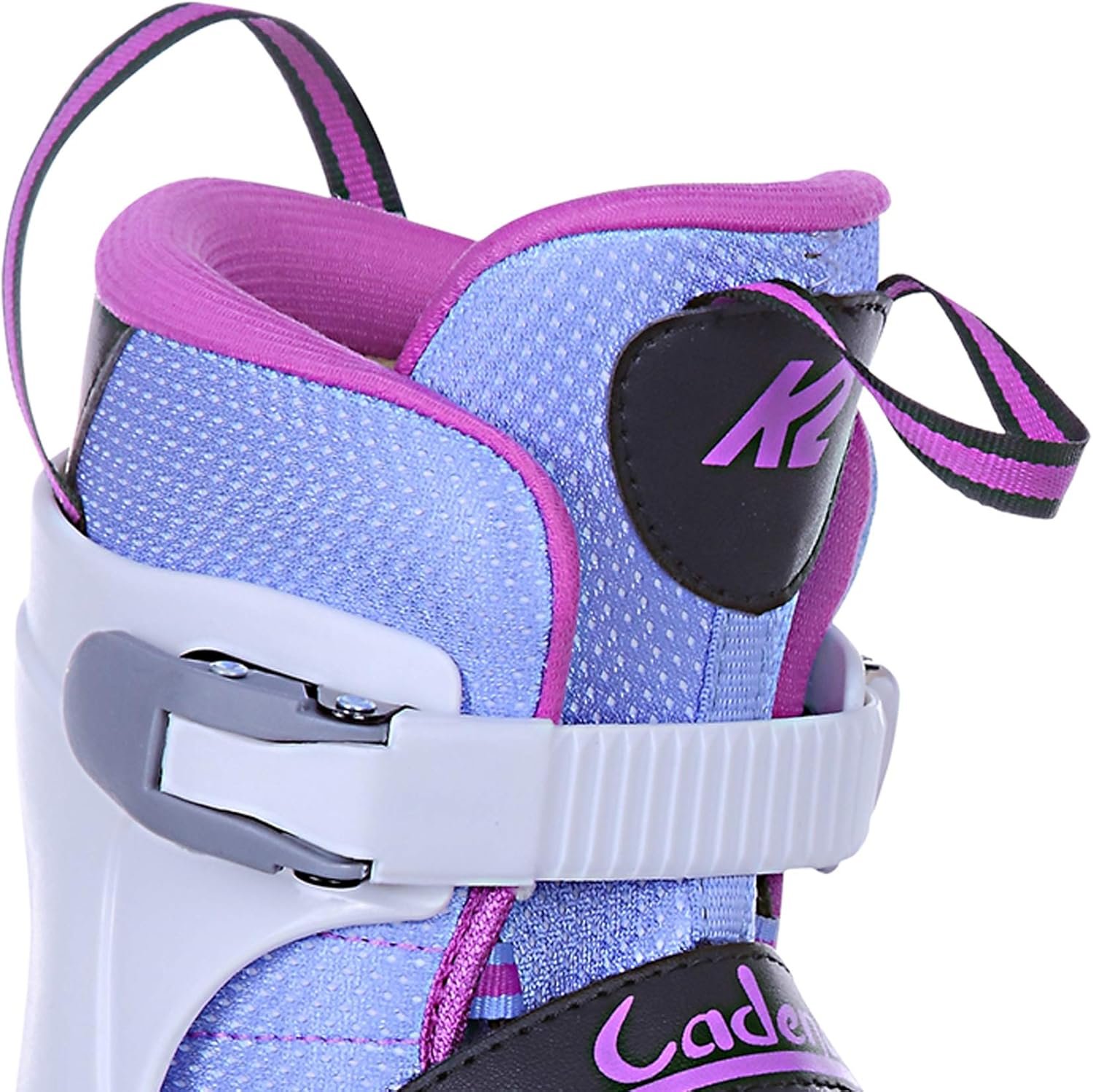 Женские роликовые коньки K2 CADENCE JR Size M (32-37) Blue/Pink, фото №3