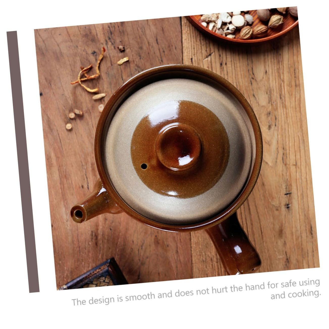 Ківш TOYANDONA Traditional Chinese для ліків глиняний термостійкий для газових та керамічних плит, фото №3 Ківш TOYANDONA Traditional Chinese для ліків глиняний термостійкий для газових та керамічних плит, фото №3