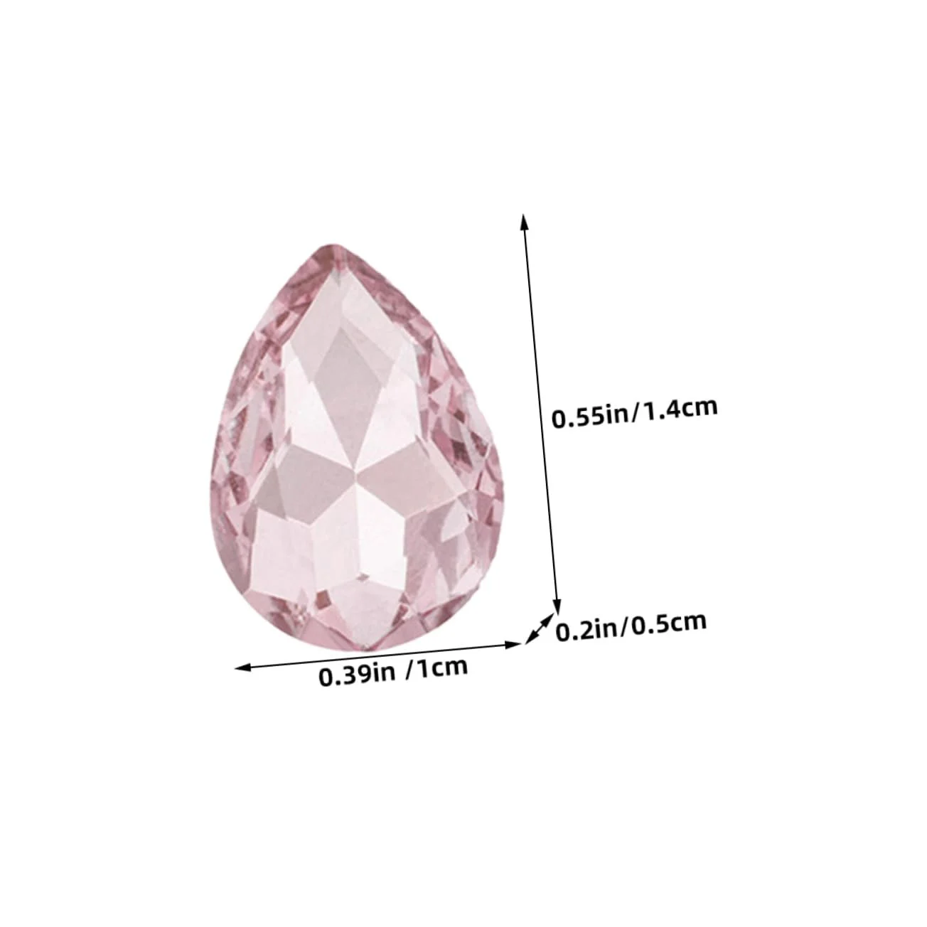 Стрази STOBOK Кристал Діамант 150 шт., фото №4