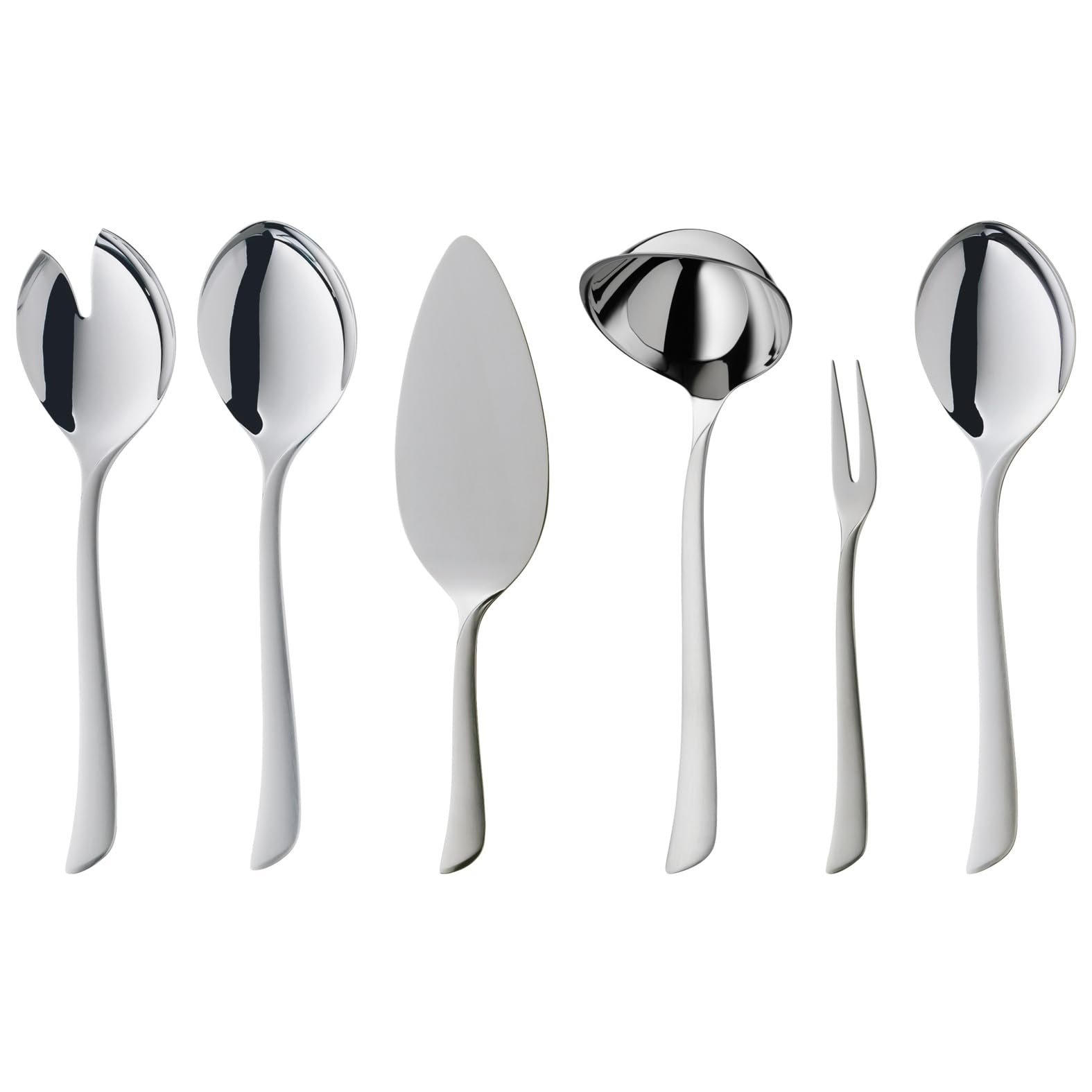 Набор столовых приборов WMF Virginia Cromargan Protect Steel на 12 персон, 66 предметов, чрезвычайно устойчивый к царапинам, со вставным лезвием, фото №3 Набор столовых приборов WMF Virginia Cromargan Protect Steel на 12 персон, 66 предметов, чрезвычайно устойчивый к царапинам, со вставным лезвием, фото №3