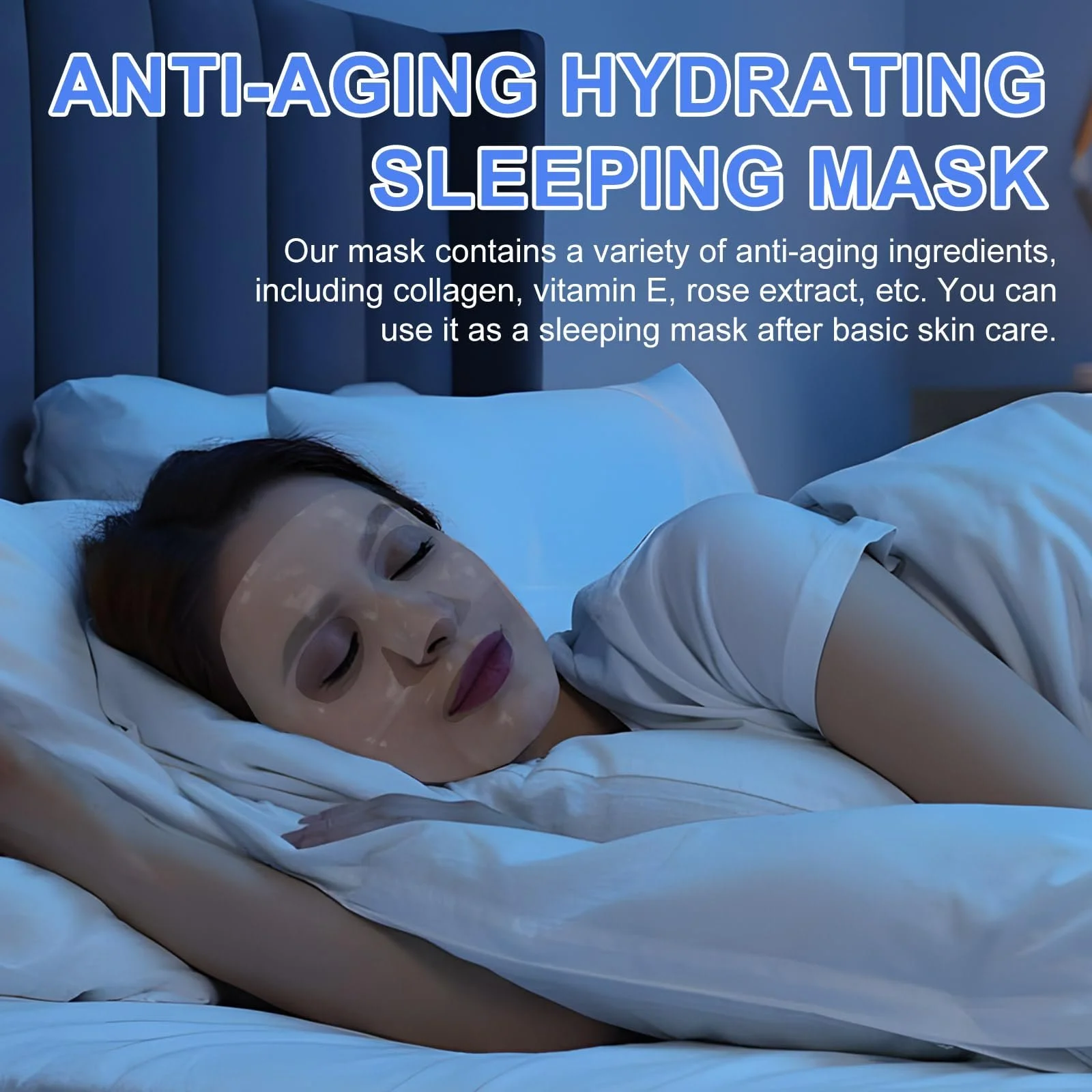 Маска Колагенова, упаковка з 6 штук, фото №3 Маска Колагенова, упаковка з 6 штук, фото №3