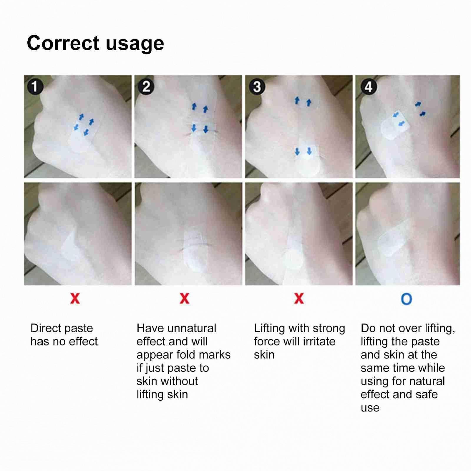 Пластырь для подтяжки лица, сверхтонкие эластичные адгезивы, подтягивает кожу и устраняет морщины вокруг лица, челюсти и шеи., фото №4 Пластырь для подтяжки лица, сверхтонкие эластичные адгезивы, подтягивает кожу и устраняет морщины вокруг лица, челюсти и шеи., фото №4
