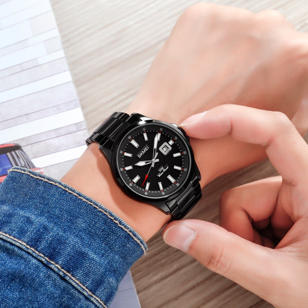 Годинник Skmei 1654BK Black, фото №3