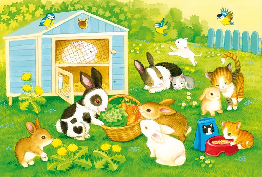 Детский пазл Schmidt Spiele Cute Pets 3 x 24 элемента, фото №6