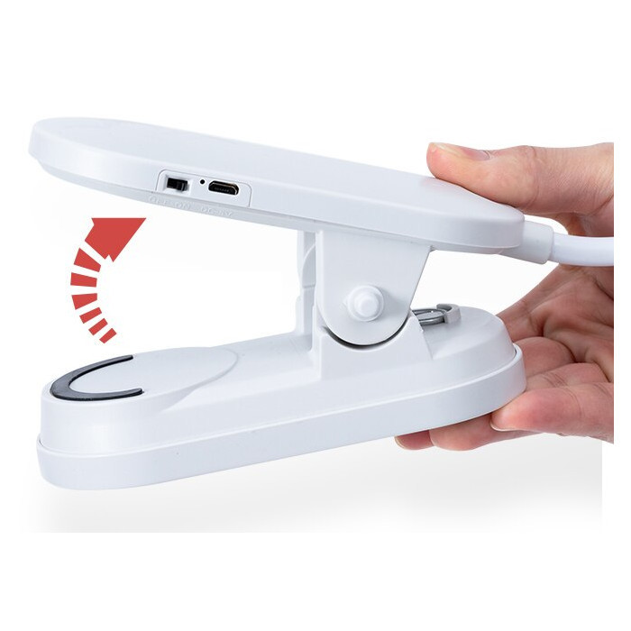 Лампа на прищіпці та гнучкій ніжці AC Prof LDL3878, фото №3