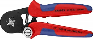 Клещи для обжима и стриппер Knipex 97 53 04 / PreciStrip16 180/195 мм synthetic.ua - Фото 1