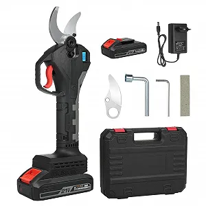 Секатор KKnoon електричний акумуляторний, діаметр зрізу 30-40 мм, з безщітковим двигуном і РК-дисплеєм - Фото 1