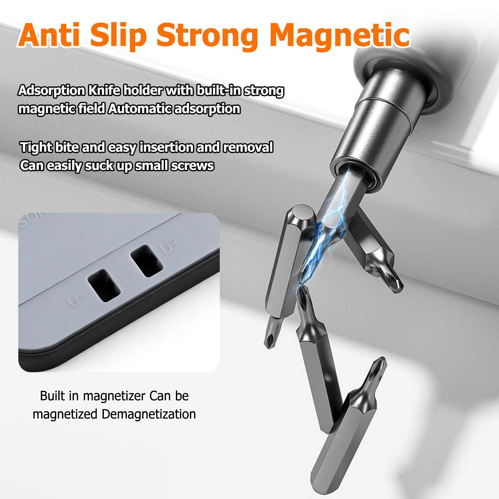 Набор аккумуляторных отверток Mini Electric Screwdriver Set 46 в 1 36 магнитных бит, фото №2 Набор аккумуляторных отверток Mini Electric Screwdriver Set 46 в 1 36 магнитных бит, фото №2