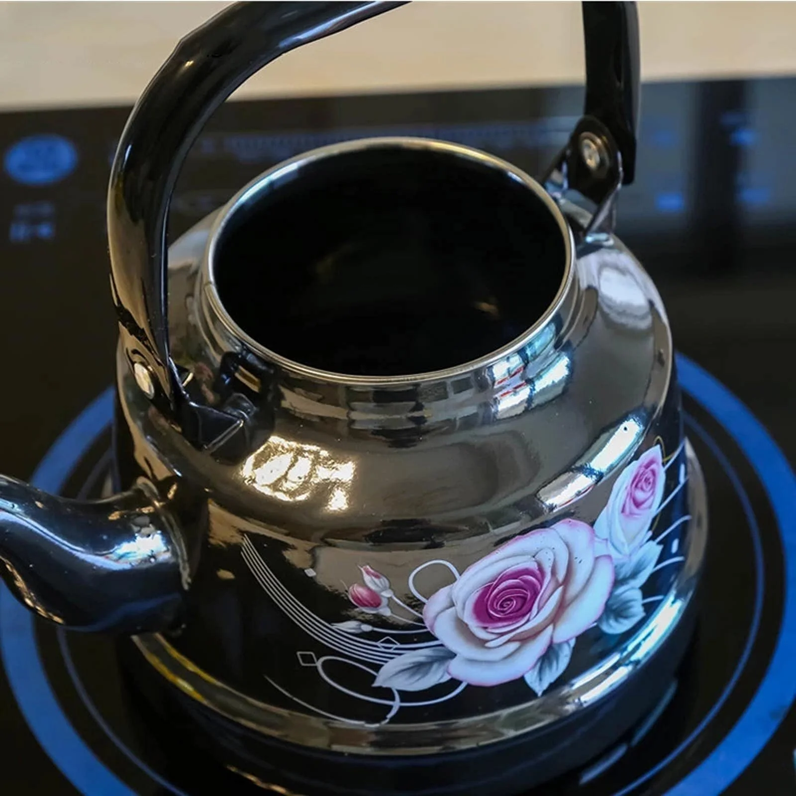 Чайник Retro Чорний 1.7 л, фото №3 Чайник Retro Чорний 1.7 л, фото №3