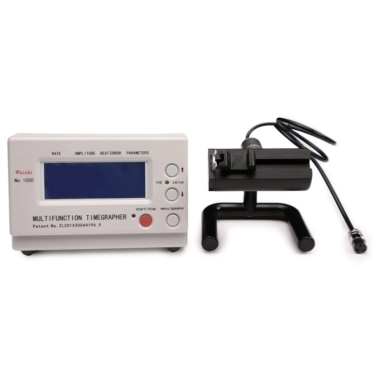 Прилад для перевірки годинників Weishi Timegrapher NO.1000 Сірий, фото №2 Прилад для перевірки годинників Weishi Timegrapher NO.1000 Сірий, фото №2