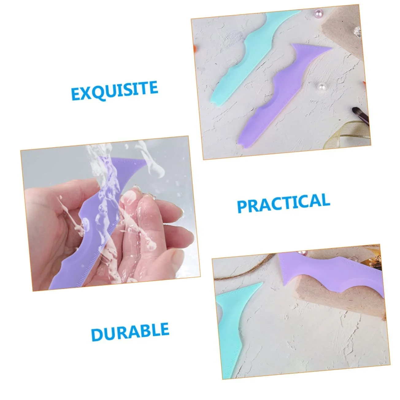 Трафарет MAGICLULU 6 шт. Силиконовый, фото №6