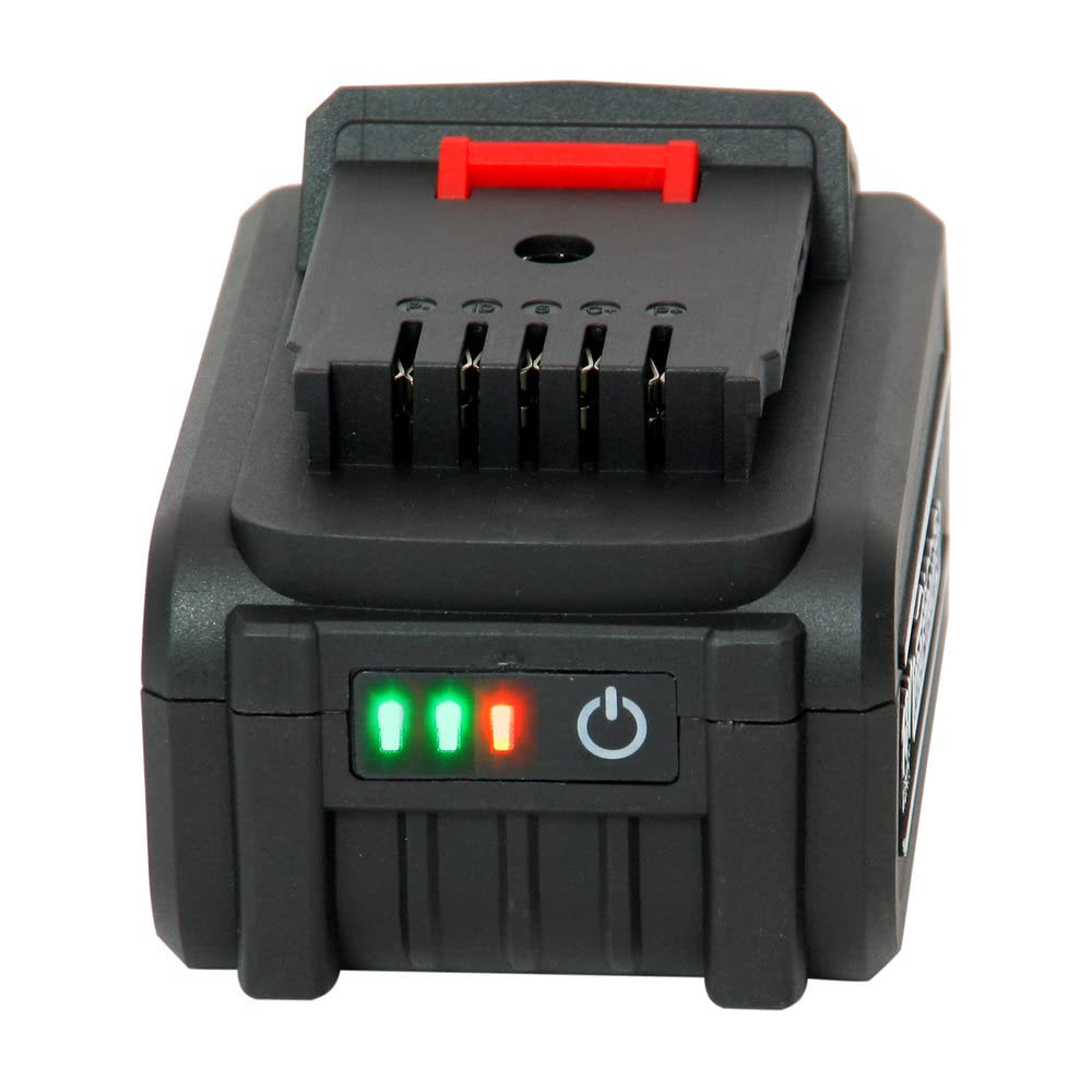 Дриль-шурупокрут Dino KRAFTPAKET 18V-75Nm безщітковий акумуляторний ударний набір з батареєю 4Ah і зарядним пристроєм 4A з патроном без ключа 1-13 мм із сталі 20+3 рівнів обертального моменту 2-швидкості та LED, безщітковий мотор, фото №3