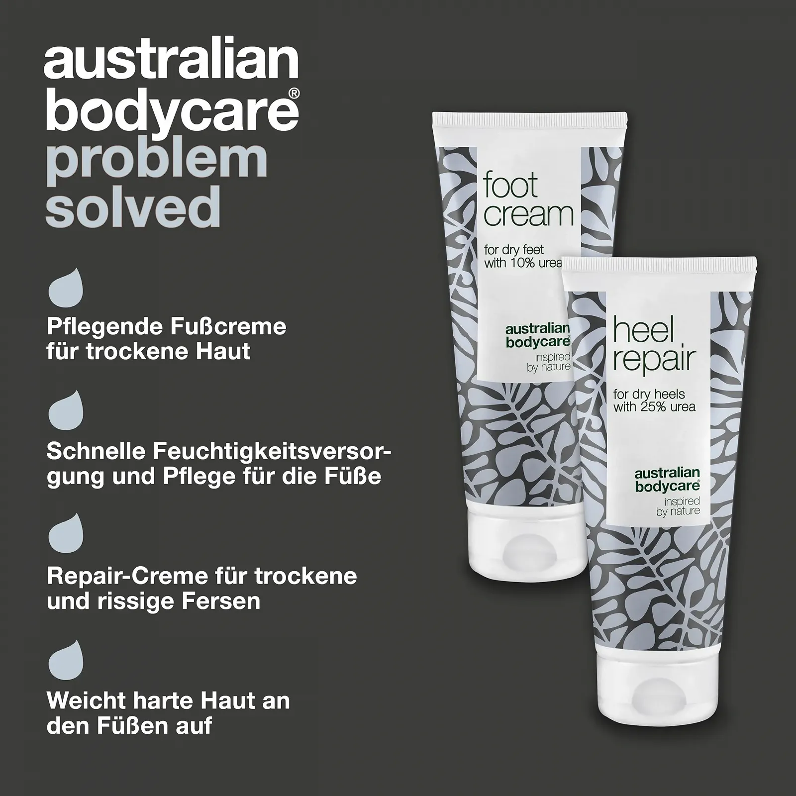 Набор для ухода за ногами Australian Bodycare Foot Care Duo с мочевиной 10% и 25%, фото №3