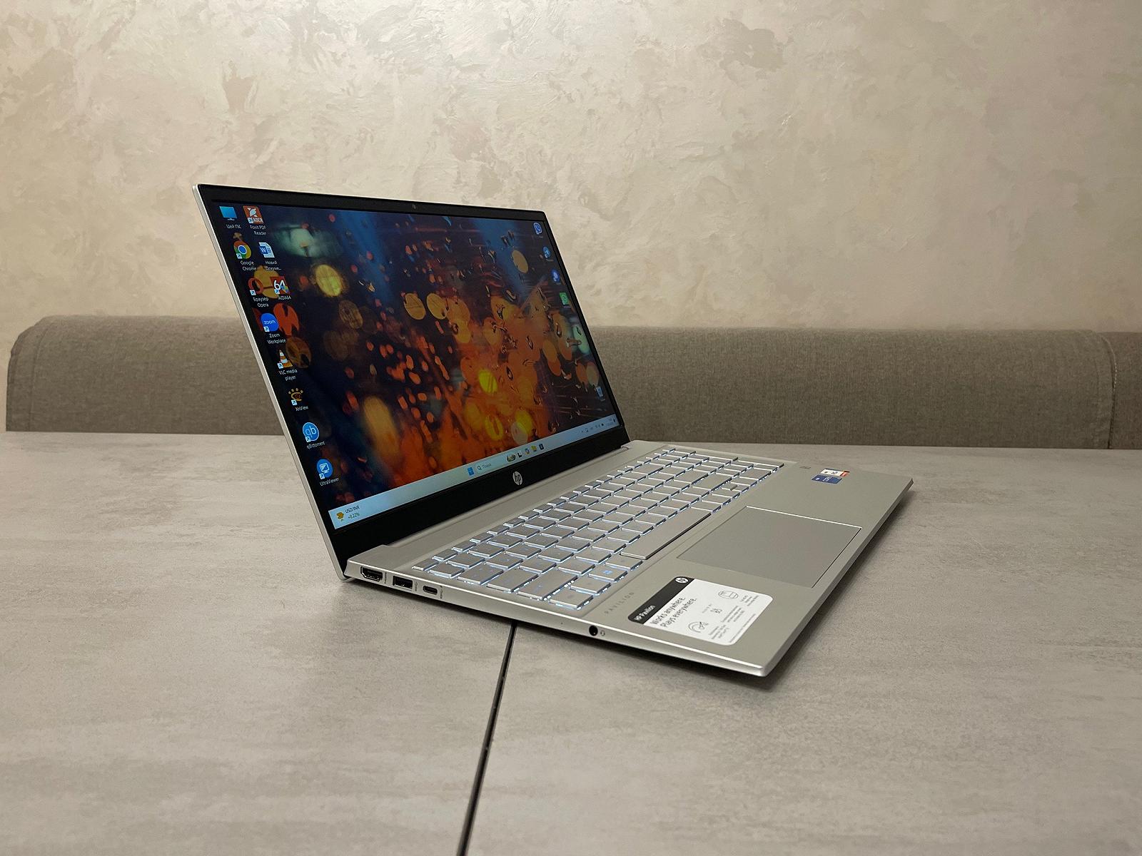 Ноутбук HP Pavilion 15-eg3053cl, 15,6" сенсор, i5-1335U, 16GB, 256GB SSD, фото №6