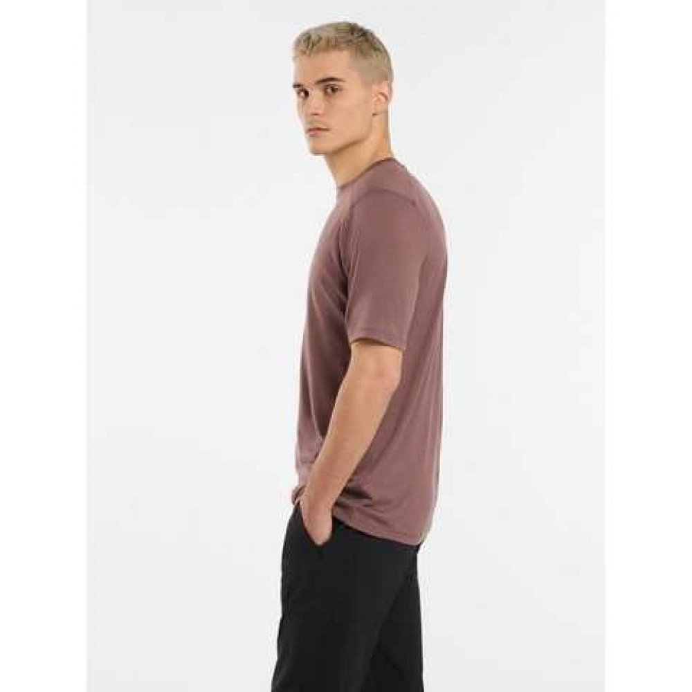 Футболка Arcteryx lonia Merino Wool Arc'Word SS Men's in Brown XL, фото №6