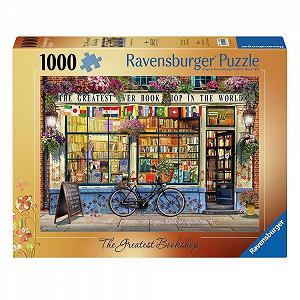 Пазл Ravensburger The Greatest Bookshop 1000 элементов для взрослых и детей от 12 лет - Фото 1