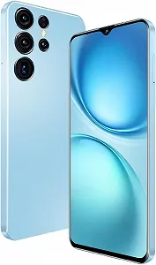 Смартфон Android 4GB RAM 64GB ROM 6.56" HD+ 4000 мАч 90 Гц Light Blue - Фото 1