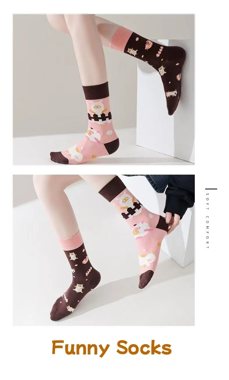 Шкарпетки Жіночі Cozy 6 пар, One Size, Різнокольорові, фото №6 Шкарпетки Жіночі Cozy 6 пар, One Size, Різнокольорові, фото №6