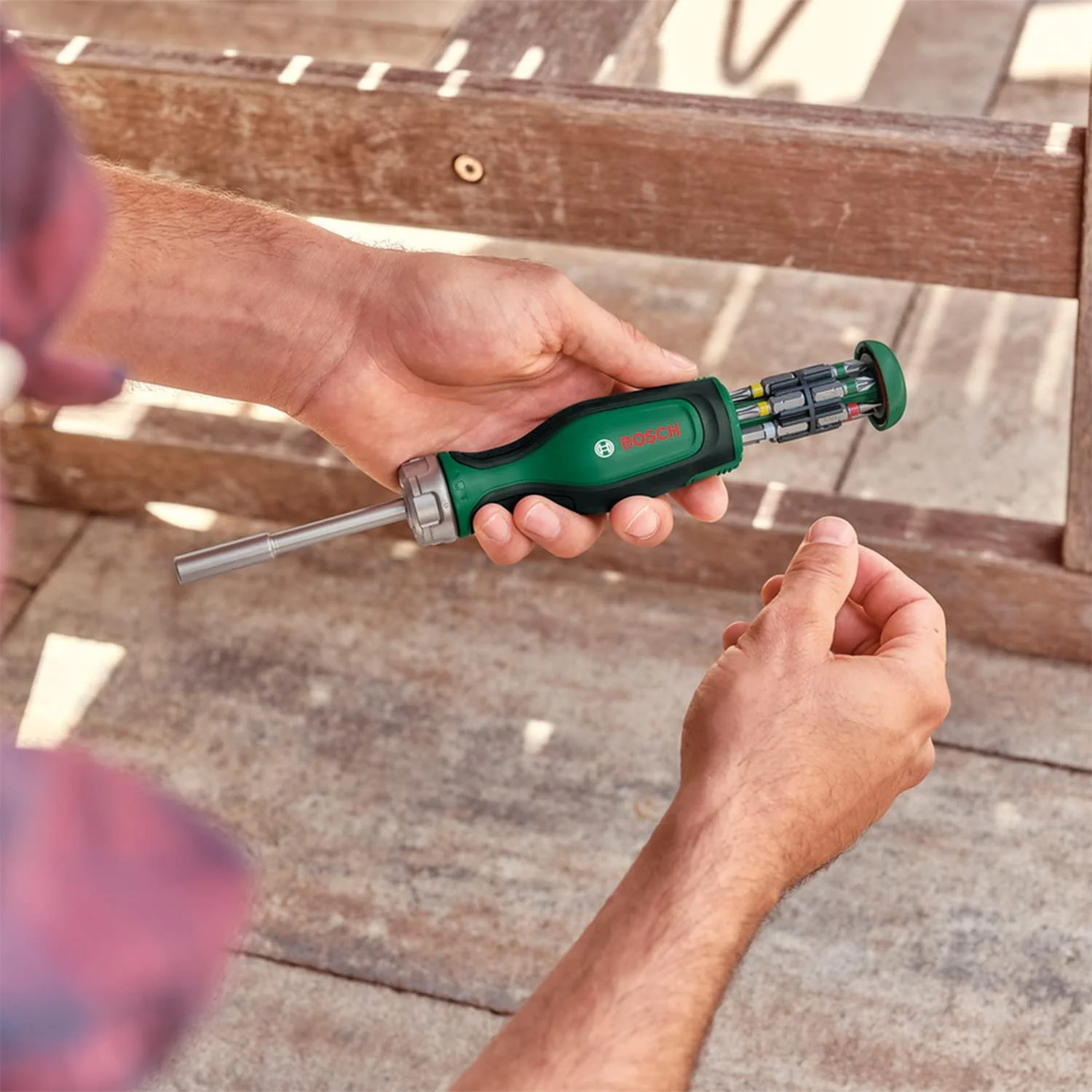 Реверсивна викрутка Bosch 12 шт. Магнітна, фото №3