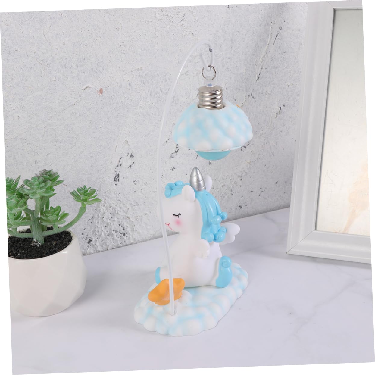 Светильник Housoutil Настольный Ночничок Декоративный Светильник Декоративный Ночник Сердце Девочки Детский Авто Зарядка, фото №2