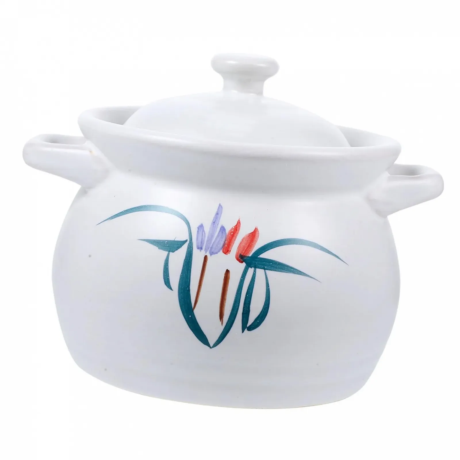 Каструля для запікання керамічна термостійка з кришкою 2 л, фото №1