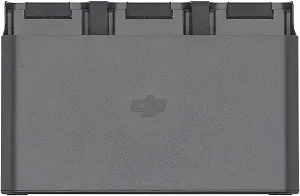 Зарядная станция для DJI Air 3, Air 3S / 82 W / 3 аккумулятора / Функция павербанка / Темно-серый - Фото 1