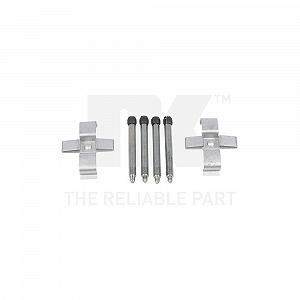 Комплект аксесуарів, гальмівні колодки NK 7933195, задній міст - Фото 1