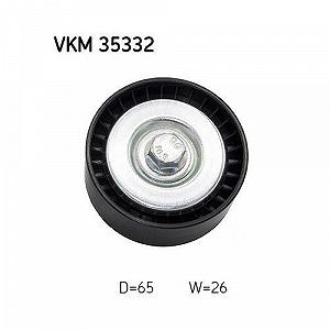 Обвідний/напрямний ролик SKF VKM 35332 поліклинового ременя OPEL VAUXHALL верхній synthetic.ua - Фото 1