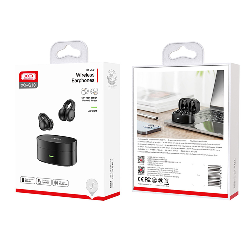 Bluetooth гарнитура XO G10 черный, фото №2