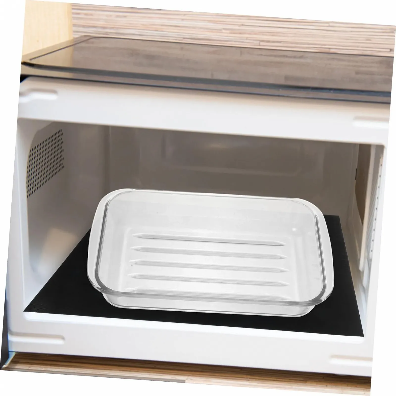 Форма для запікання VICASKY скляна велика термостійка прозора, фото №4 Форма для запікання VICASKY скляна велика термостійка прозора, фото №4