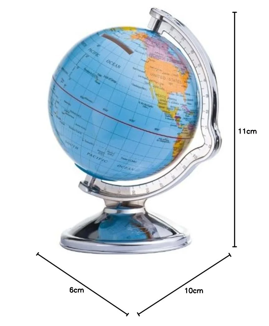 Скарбничка noTrash2003 у формі глобуса пластикова мала, фото №3