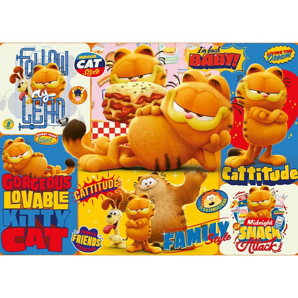 Пазл Trefl Garfield The Adventures of Garfield 1000 элементов 683 x 480 мм, фото №2