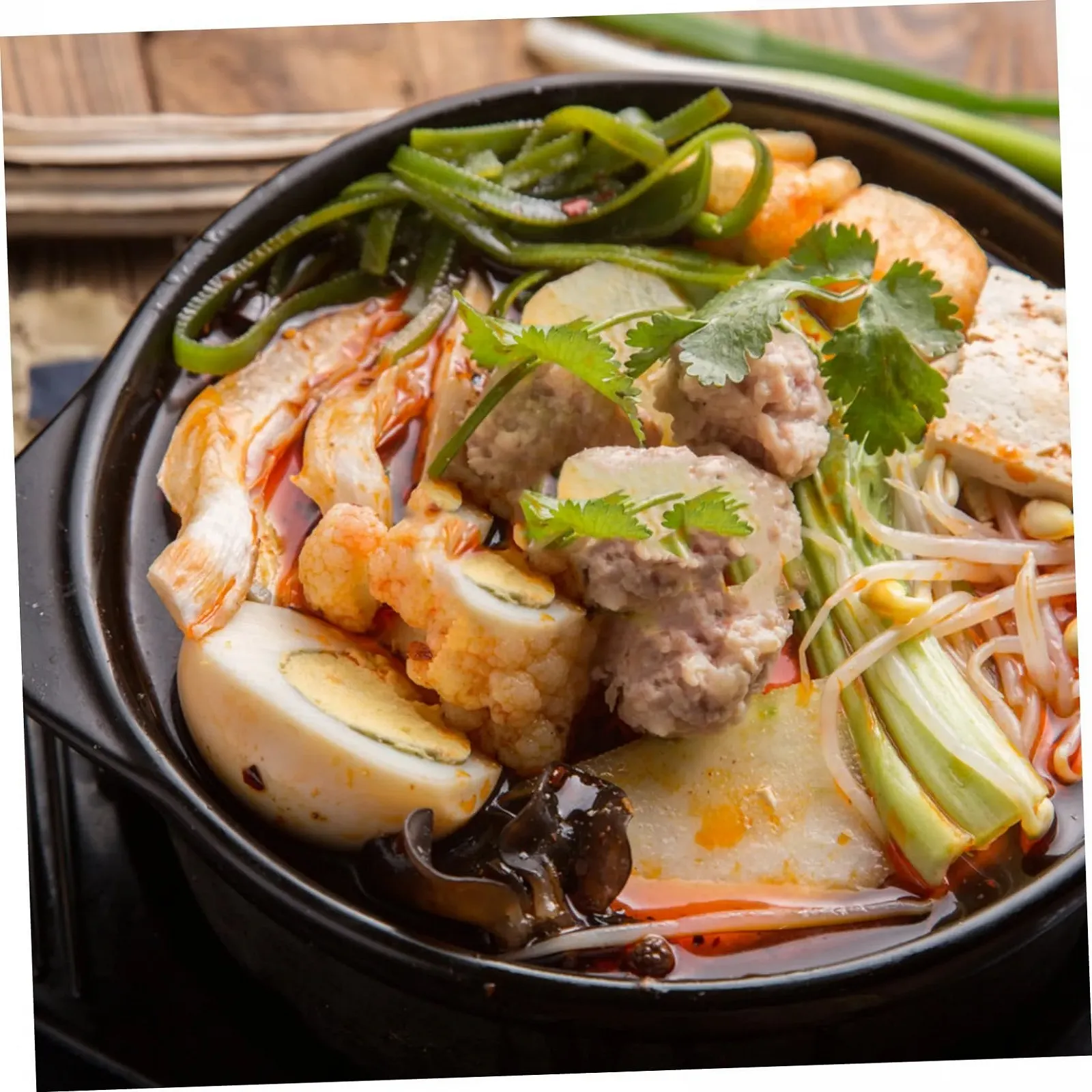 Каструля алюмінієва чорна жаростійка з кришкою антипригарна для рису та тушкування, фото №5