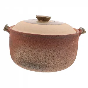 Кастрюля Garneck из каменной керамики с ручкой для медленного приготовления стильная прочная - Фото 1