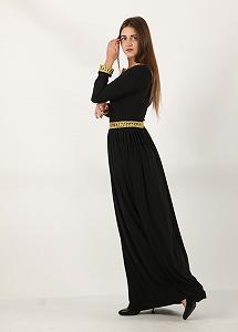 Платье NAZALI S Черный (ND-30003-Black) synthetic.ua - Фото 1