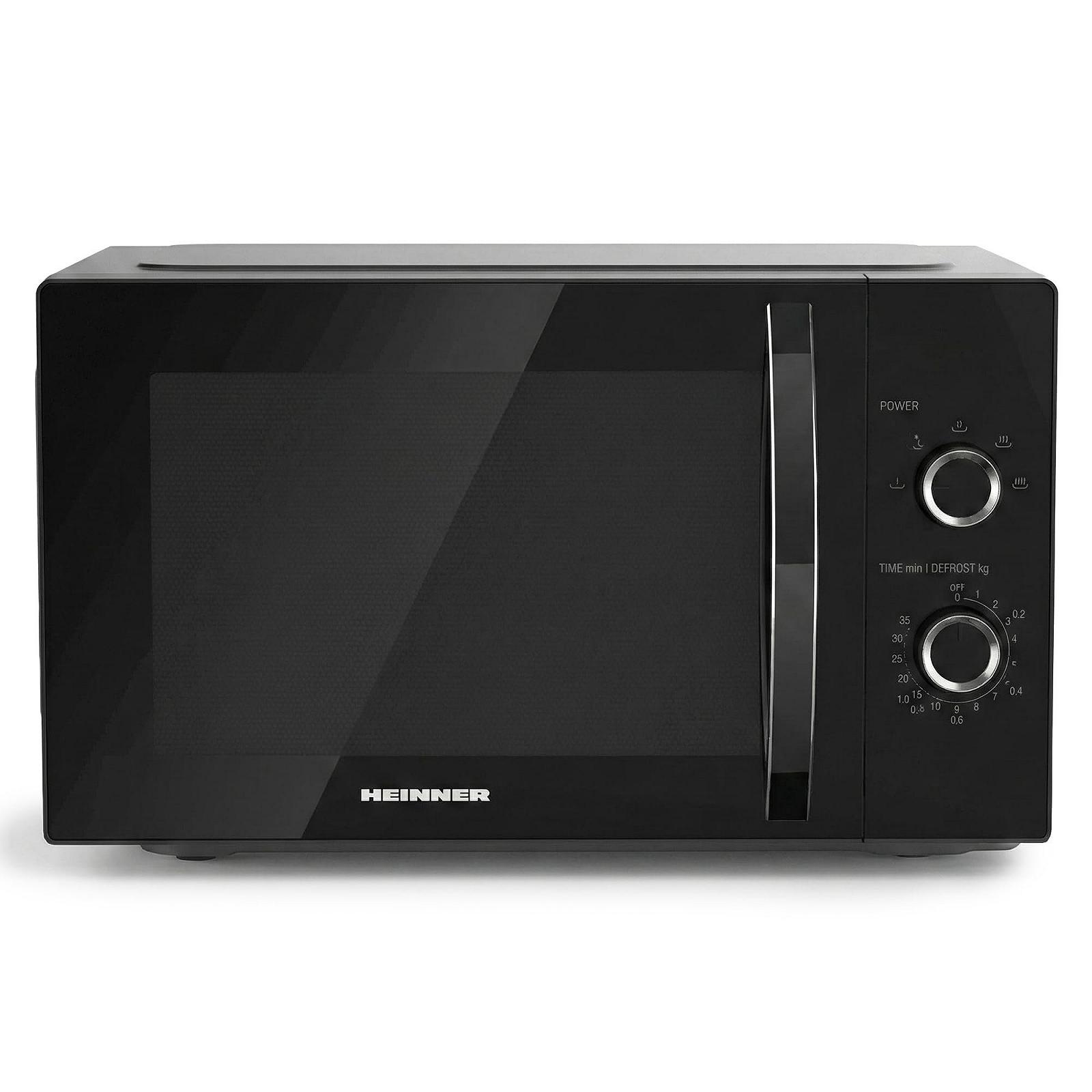 Микроволновая печь HMW-MD25MBK 25 л 800 Вт 5 уровней мощности Таймер Размораживание Черная, фото №1