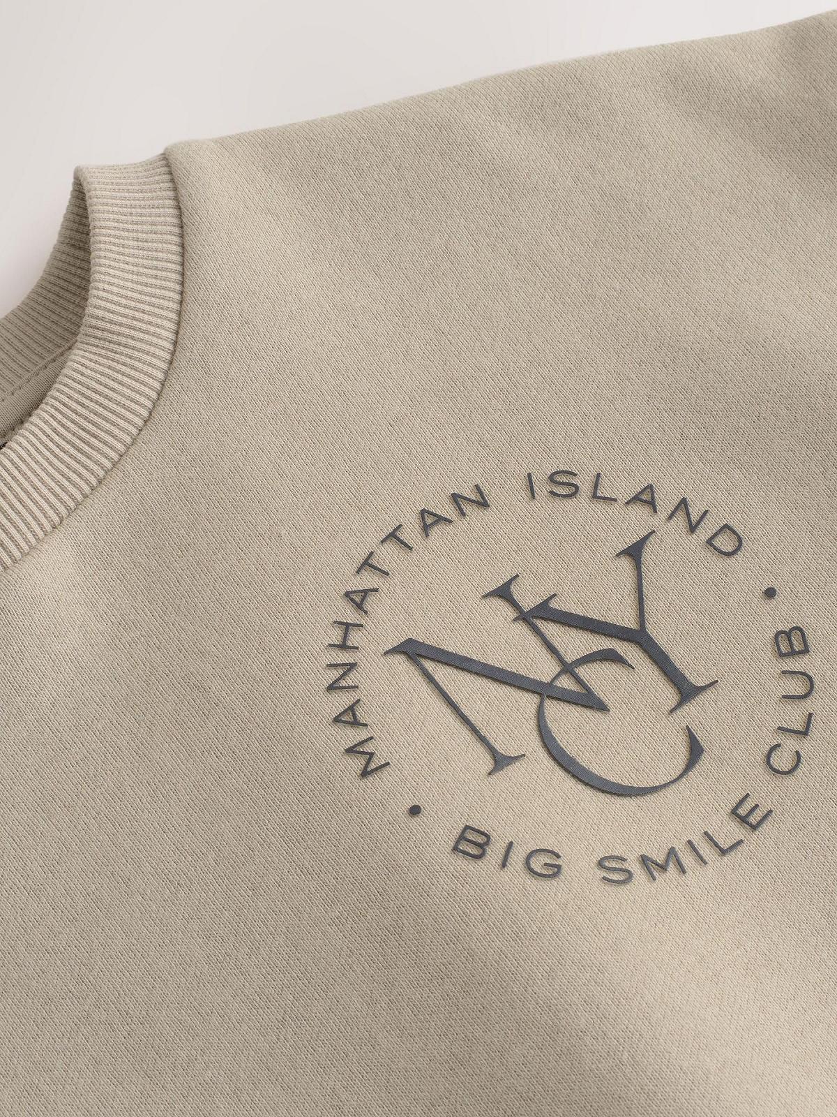 Толстовка NEXT з круглим вирізом для хлопчиків з принтом на спині, фото №3