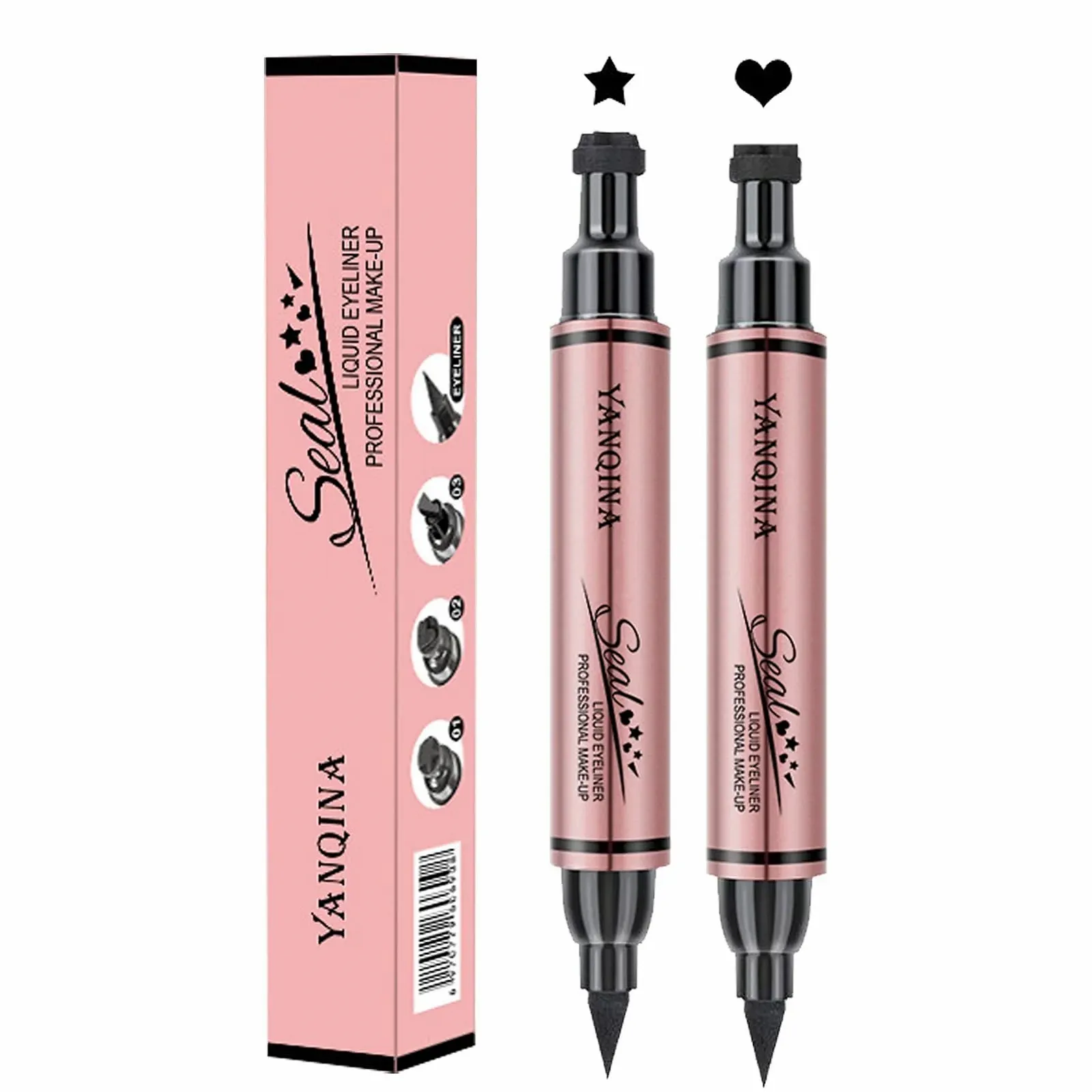 Подводка-штамп Mimoqk Серия Heart Eye Liner, фото №1