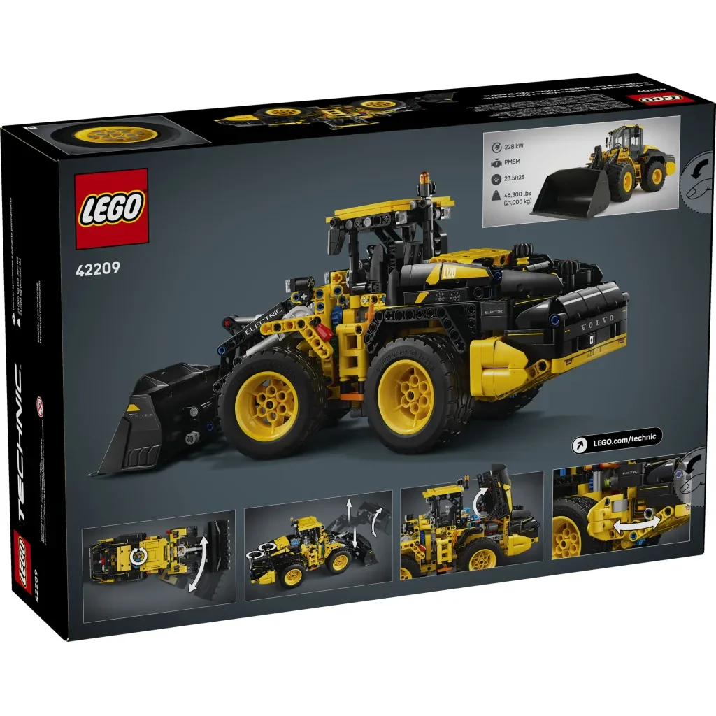 Конструктор LEGO Technic Колесный погрузчик Volvo L120 Electric (42209), фото №8 Конструктор LEGO Technic Колесный погрузчик Volvo L120 Electric (42209), фото №8