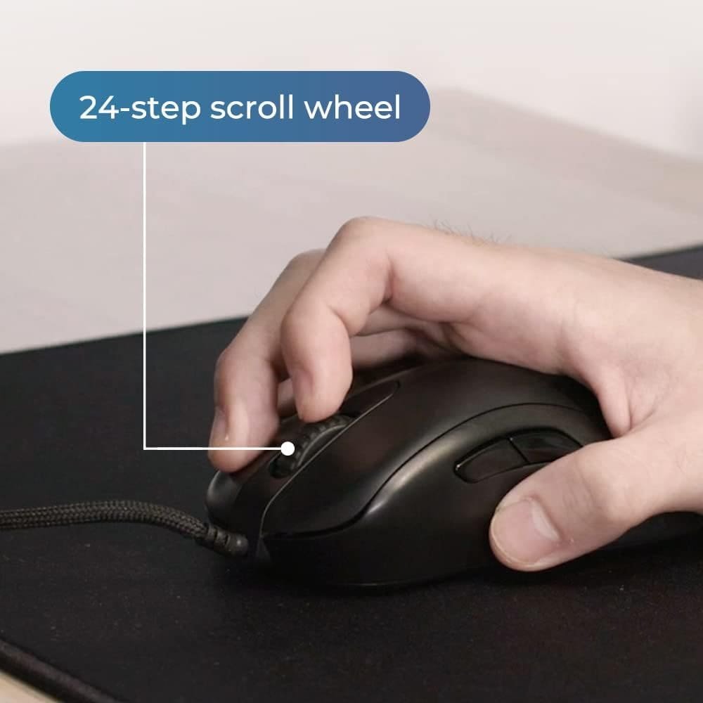 Проводная мышь BenQ Zowie EC1-C / 3200 DPI / 5 кнопок / Matte Black, фото №8