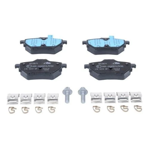 Комплект гальмівних колодок, дискове гальмо ATE 13.0460-3871.2 для CITROËN OPEL PEUGEOT DS, фото №2 Комплект гальмівних колодок, дискове гальмо ATE 13.0460-3871.2 для CITROËN OPEL PEUGEOT DS, фото №2