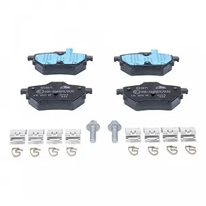 Комплект гальмівних колодок, дискове гальмо ATE 13.0460-3871.2 для CITROËN OPEL PEUGEOT DS synthetic.ua - Фото 1