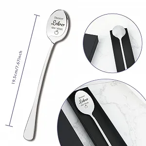 Кофейная ложка в подарок учителю на прощание "Спасибо, учитель", рождественский подарок synthetic.ua - Фото 1