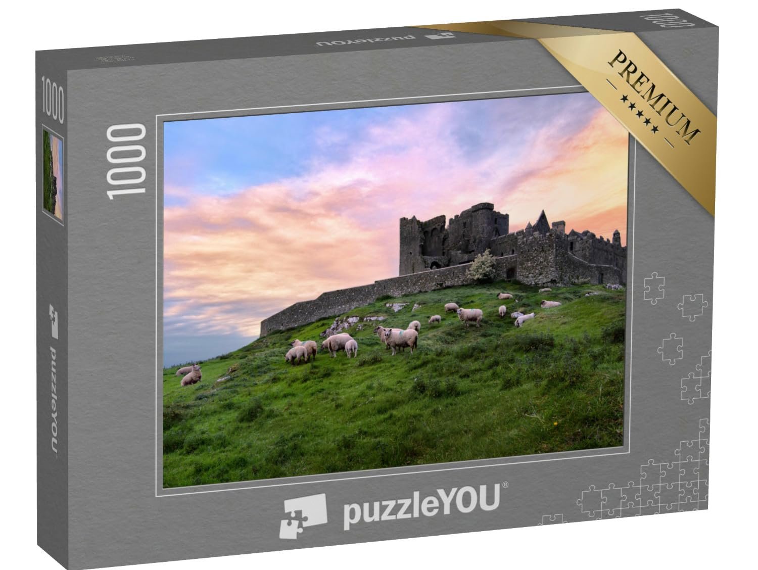 Пазл puzzleYOU Ireland Puzzle Collection "Руины замка Скала Кашел" 1000 элементов, фото №1 Пазл puzzleYOU Ireland Puzzle Collection "Руины замка Скала Кашел" 1000 элементов, фото №1