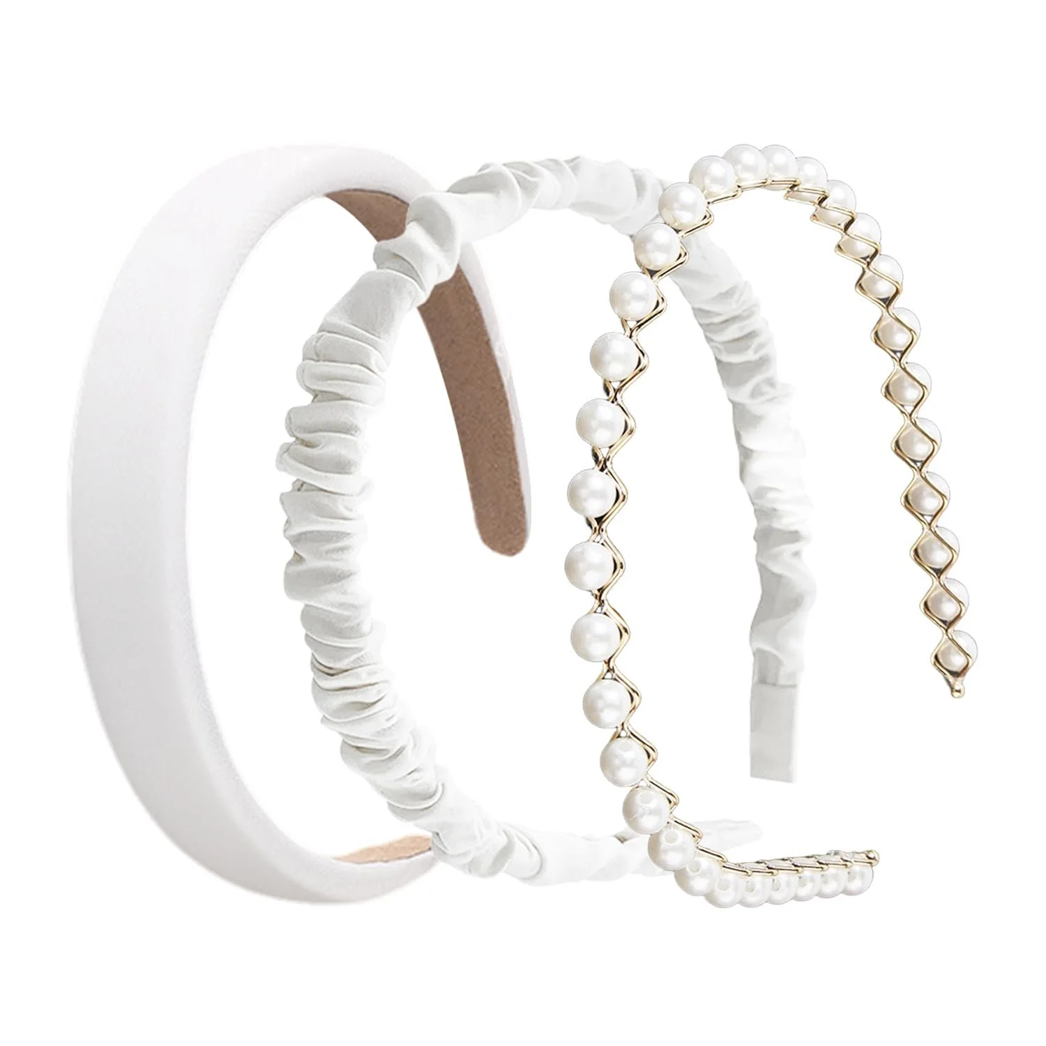 Обруч Elees Перлинний Білий, фото №1