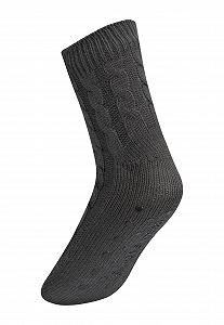 Носки ONOMATO! Hello Kitty Женские носки, Мягкие носки, Нескользящие, Мягкий материал, Темно-серые носки-стопперы для теплых ног, Удобная посадка synthetic.ua - Фото 1