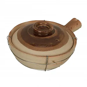 Горшок для запекания VALICLUD керамический с двумя ручками - Фото 1