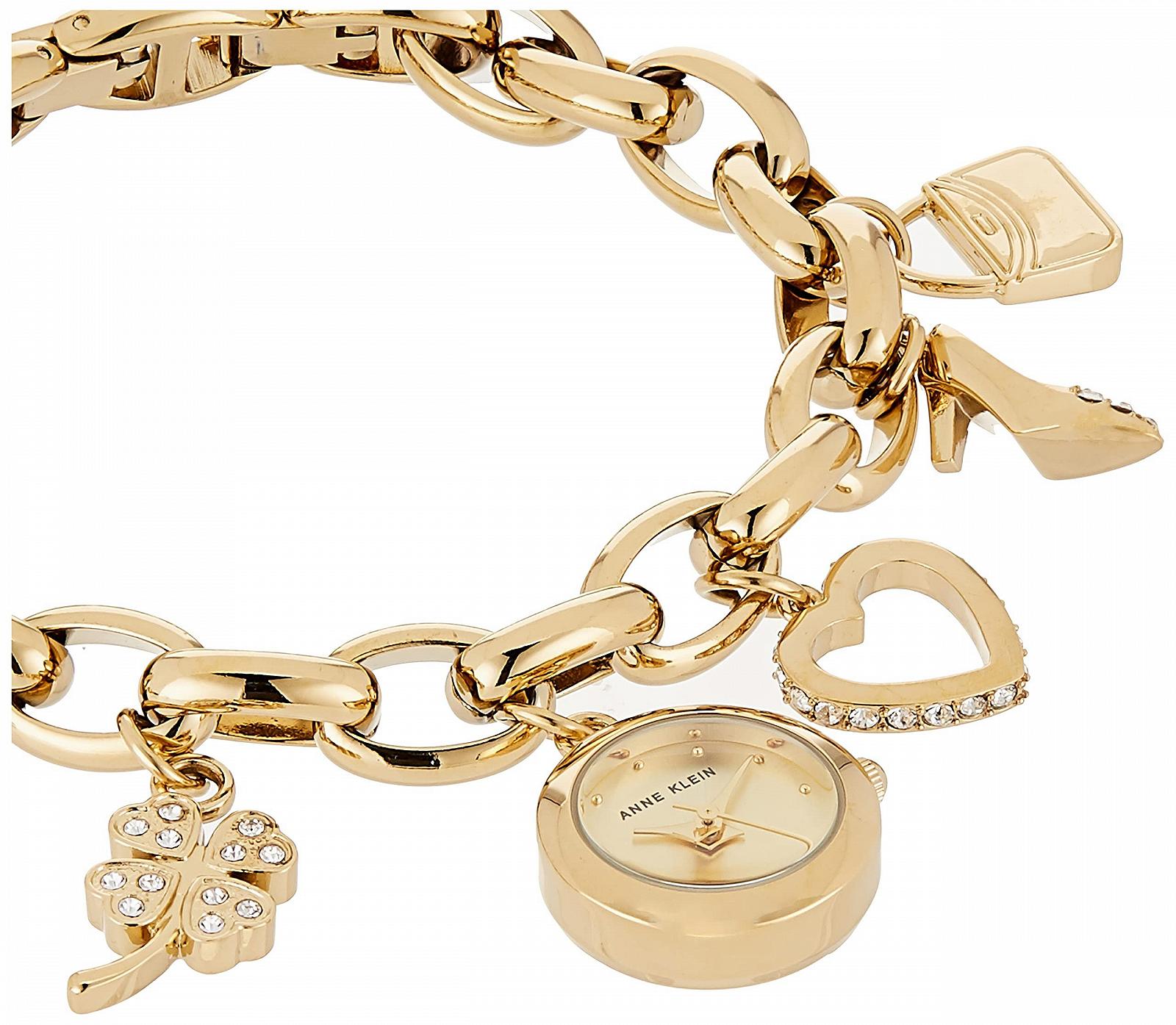 Женские часы Anne Klein Золотой, фото №4
