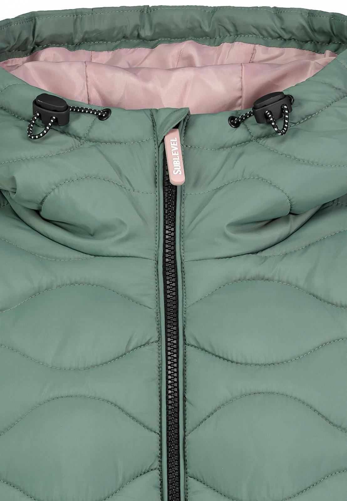 Куртка Sublevel Женская стеганая парка зимняя, фото №4